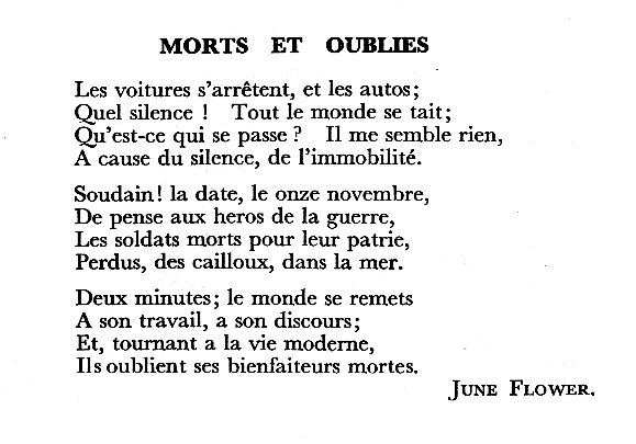Morts et Oublies by June Flower
